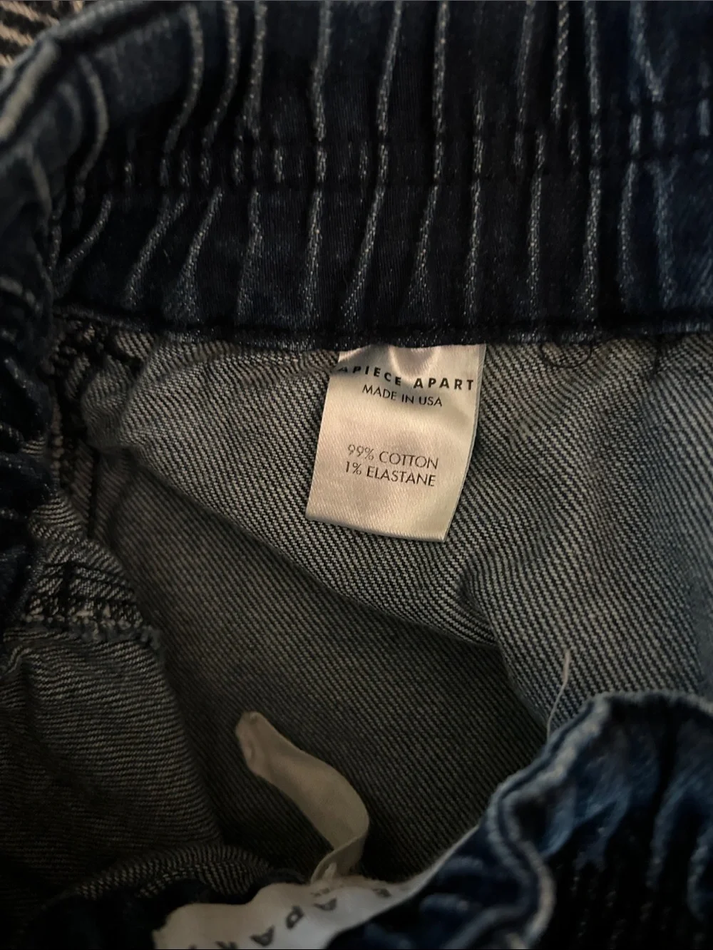Apiece Apart denim shorts
